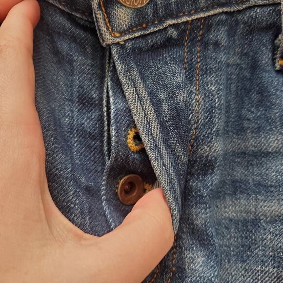 True Religion Jeans Rocco Slim Fit Classic Denim Jeans Stretch Blue Mens Size 31 - Picture 5 of 11